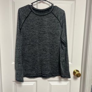 Dark grey and blue long sleeve